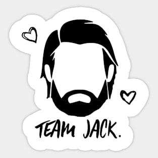 Team Jack Pearson Sticker